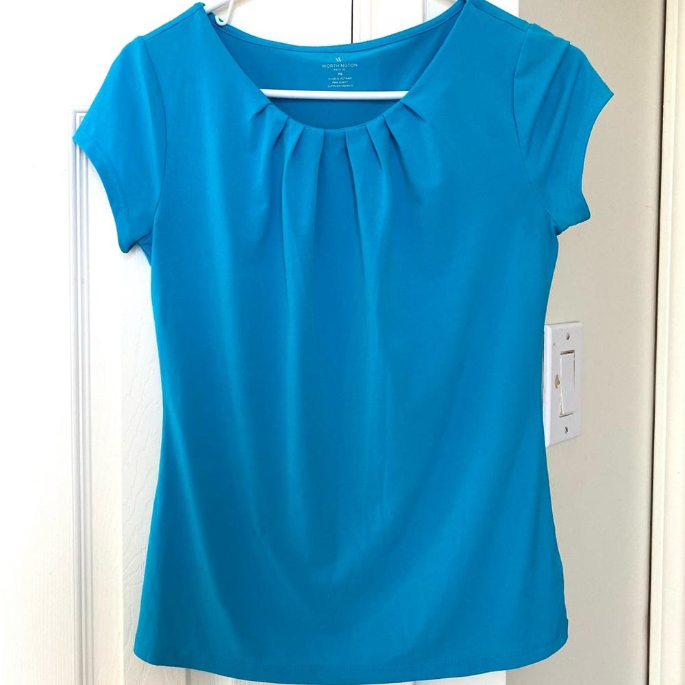 Worthington Petite Small top EUC